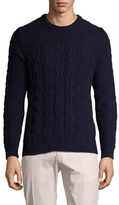 Thumbnail for your product : Gant Button Shoulder Crewneck Sweater