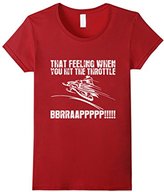 Thumbnail for your product : Lego Women's Snowmobile That Feeling When You Hit Throttle Braap T-Shirt Medium