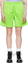 Thumbnail for your product : Stussy Green Polyester Shorts