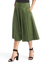 Thumbnail for your product : Gap Pleated A-line midi skirt