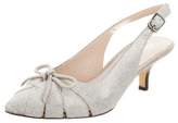 Thumbnail for your product : Donald J Pliner Metallic Slingback Pumps w/ Tags