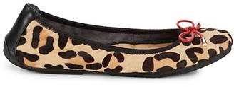 me too leopard print flats