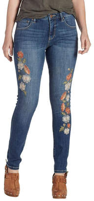 Jag Jeans Embroidered Skinny Jeans