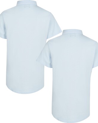 Kind Society River Island Boys Blue River Short Sleeve Shirts 2 Pack