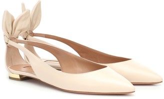 aquazzura deneuve ballet flats
