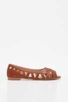 Thumbnail for your product : Dorothy Perkins Womens Primrose Laser Cut Out Ballerina Pumps
