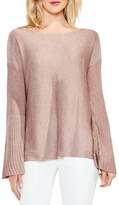 Thumbnail for your product : VC Vince Camuto Rib-knit Flare-sleeve Sweater