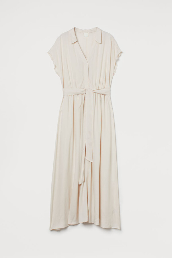 H and m beige dress Clearance