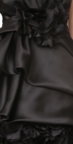 Thumbnail for your product : Marchesa Satin Organza Cocktail Dress
