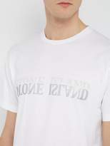 Thumbnail for your product : Stone Island Logo Print Cotton T Shirt - Mens - White
