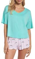 Thumbnail for your product : Honeydew Intimates Rayon Tee & Woven Short Pajamas