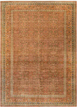 Crafters & Weavers Ushak Collection Area Rug Ultra Soft Washable Rug, Non Slip, Indoor, Stain Resistant Rugs for Living Room Bedroom Vintage Home Deco