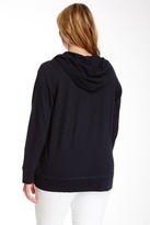 Thumbnail for your product : Lucky Brand Embroidered Hoodie (Plus Size)