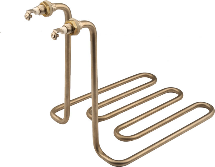 NONE 3U 8mm 220V 2500W For Fryer Tube Heating Pipe - Stainless Steel Heating Element Fryer Parts