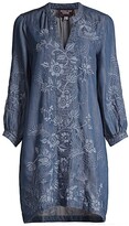 Thumbnail for your product : Johnny Was Kairi Floral Embroidered Sack Dress