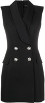 Thumbnail for your product : Balmain Sleeveless Blazer Dress