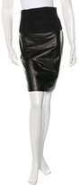 Thumbnail for your product : The Row Leather Pencil Skirt