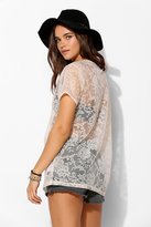 Thumbnail for your product : Sparkle & Fade Lace Boyfriend Tee