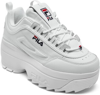 White Line Fila Shoes | Shop The Largest Collection | ShopStyle