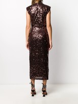 Thumbnail for your product : In The Mood For Love Sequinned Ruched Dress