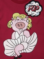 Thumbnail for your product : Dolce & Gabbana Pig Print Cotton Jersey T-shirt
