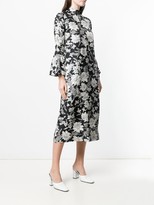 Thumbnail for your product : La DoubleJ Floral Print Flared Dress