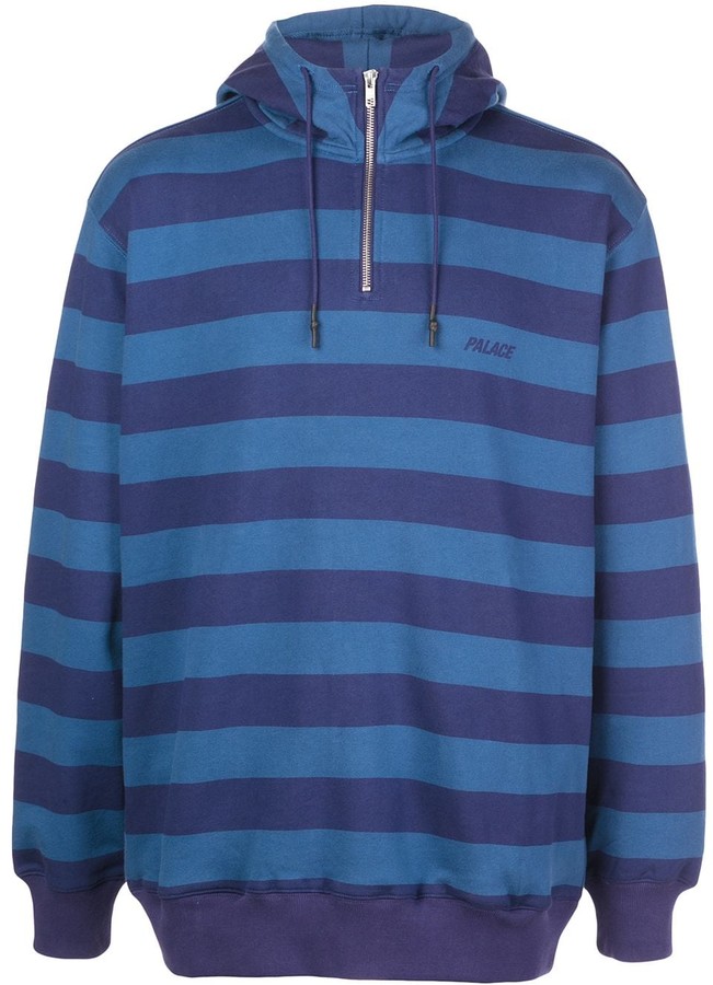 palace stripe hoodie