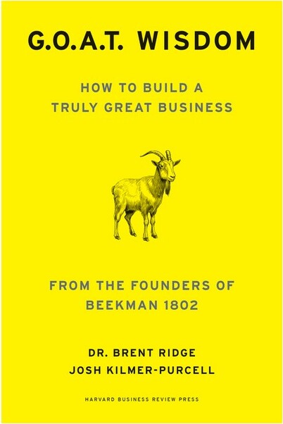 Harvard Business Review Press G.O.A.T.Wisdom-byBrentRidge&JoshKilmer-Purcell(Hardcover)