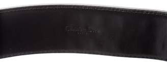 Christian Dior Leather Logo Belt