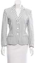 Thumbnail for your product : Philosophy di Alberta Ferretti Structured Ramie-Blend Blazer