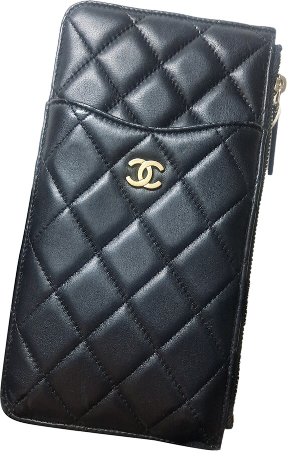 Chanel Timeless/Classique leather purse - ShopStyle Wallets & Card Holders