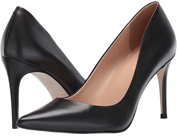 massimo matteo block heel pump