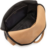 Thumbnail for your product : 3.1 Phillip Lim Hour Fold-Over Satchel Bag, Nude/Black