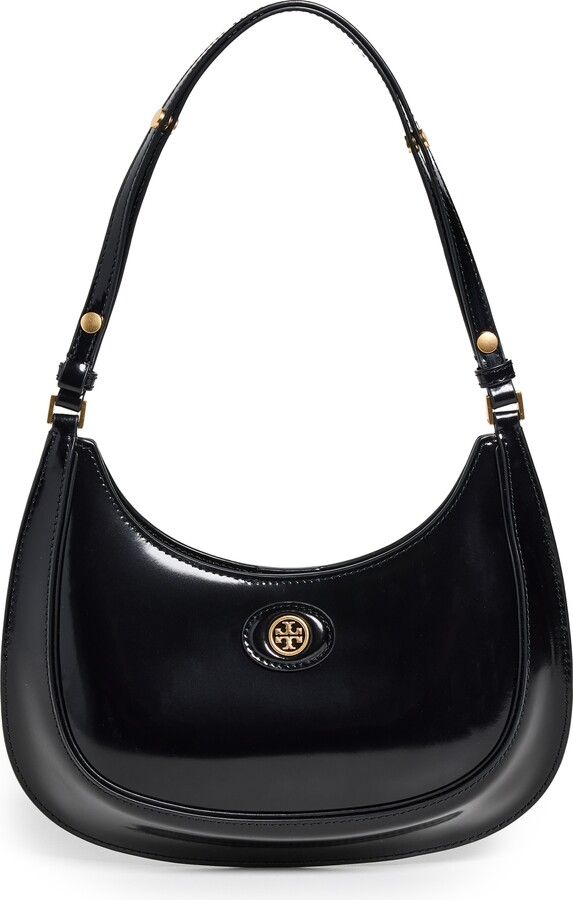 Tory Burch Robinson Spazzolato Convertible Crescent