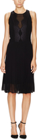 Thumbnail for your product : Sandro Rapha Lace Panel Dress