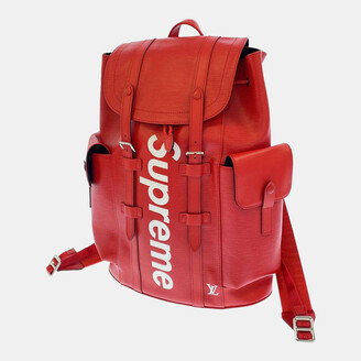 supreme x louis vuitton christopher backpack pre owned