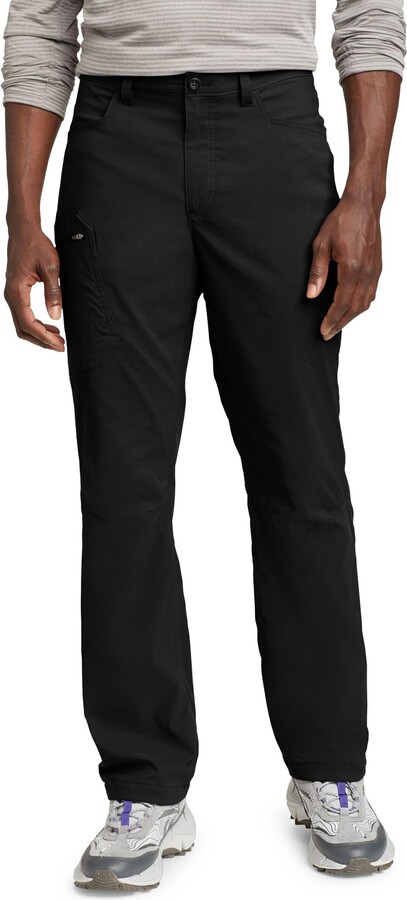 Eddie Bauer Men's Lined Rainier Pant Casual - ShopStyle Trousers