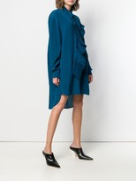 Thumbnail for your product : Givenchy Pleated Scarf Shirt Dress