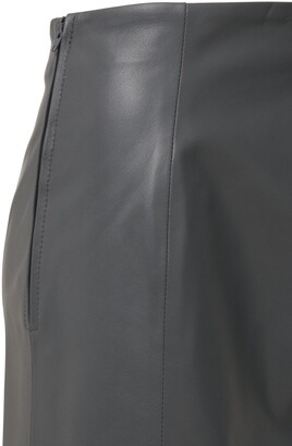 THE AL Ilde Leather Mini Skirt