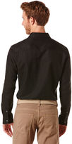 Thumbnail for your product : Perry Ellis Solid Linen Pocket Shirt