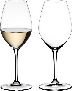 Riedel Setof2)15.5flozWineFriendlyChampagneGlassesWhite