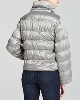 Thumbnail for your product : Eileen Fisher Funnel Neck Ruched Puffer Coat