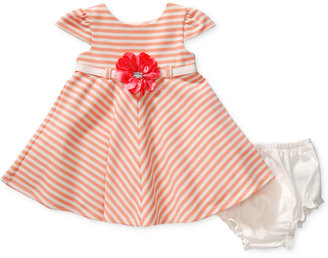 Sweet Heart Rose Baby Girls' Striped Dress