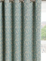 Blue Eyelet Curtains Shopstyle Uk