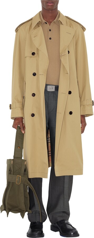 Burberry Mid-length Gabardine Trench Coat