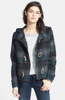Thumbnail for your product : Hinge Plaid Duffle Coat