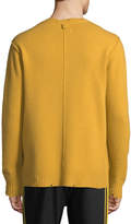 Thumbnail for your product : Ovadia & Sons Men's Leopard Distressed Sweater