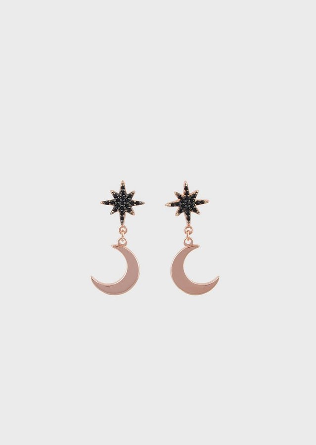 armani star earrings