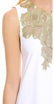 Thumbnail for your product : BCBGMAXAZRIA Embellished Neck Open Back Dress