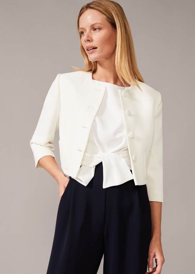 occasion cropped jacket